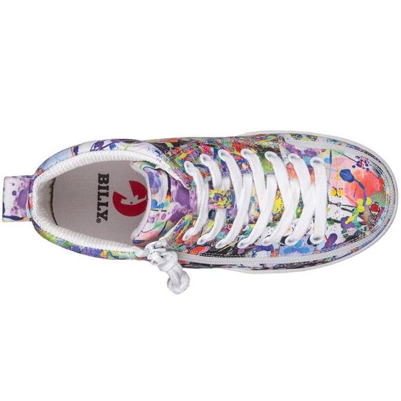 Billy Kids Classic DR High II Sneaker US 1 Extra Wide EU 32 Multi-color NIB - Picture 3 of 13